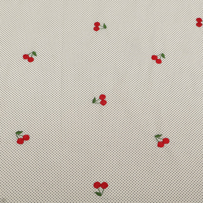Cotton Print Embroidery Fabric