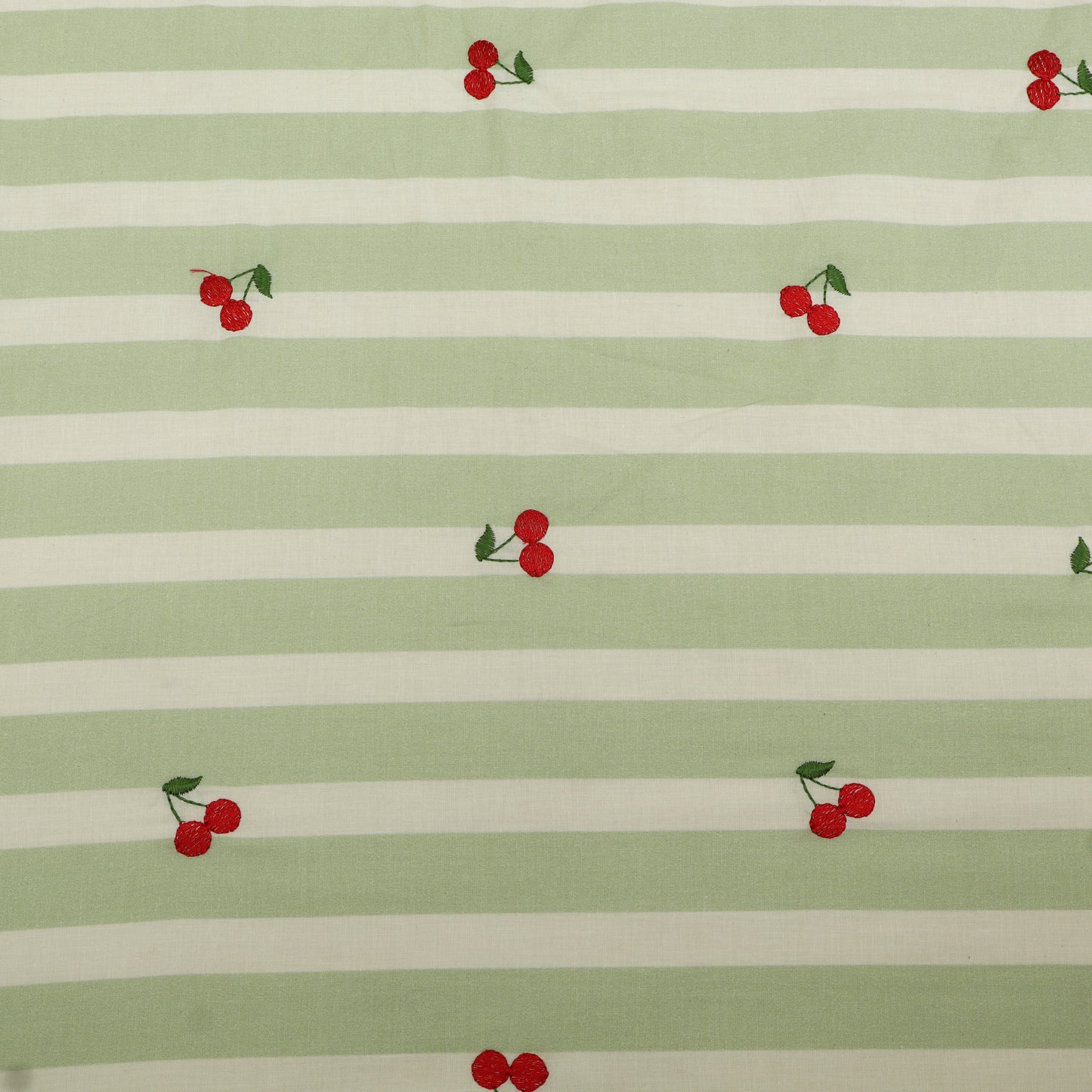 Cotton Print Embroidery Fabric