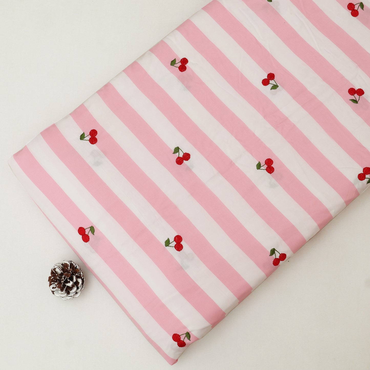 Cotton Print Embroidery Fabric