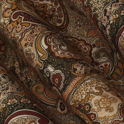 Multicolor Pashmina Print Fabric