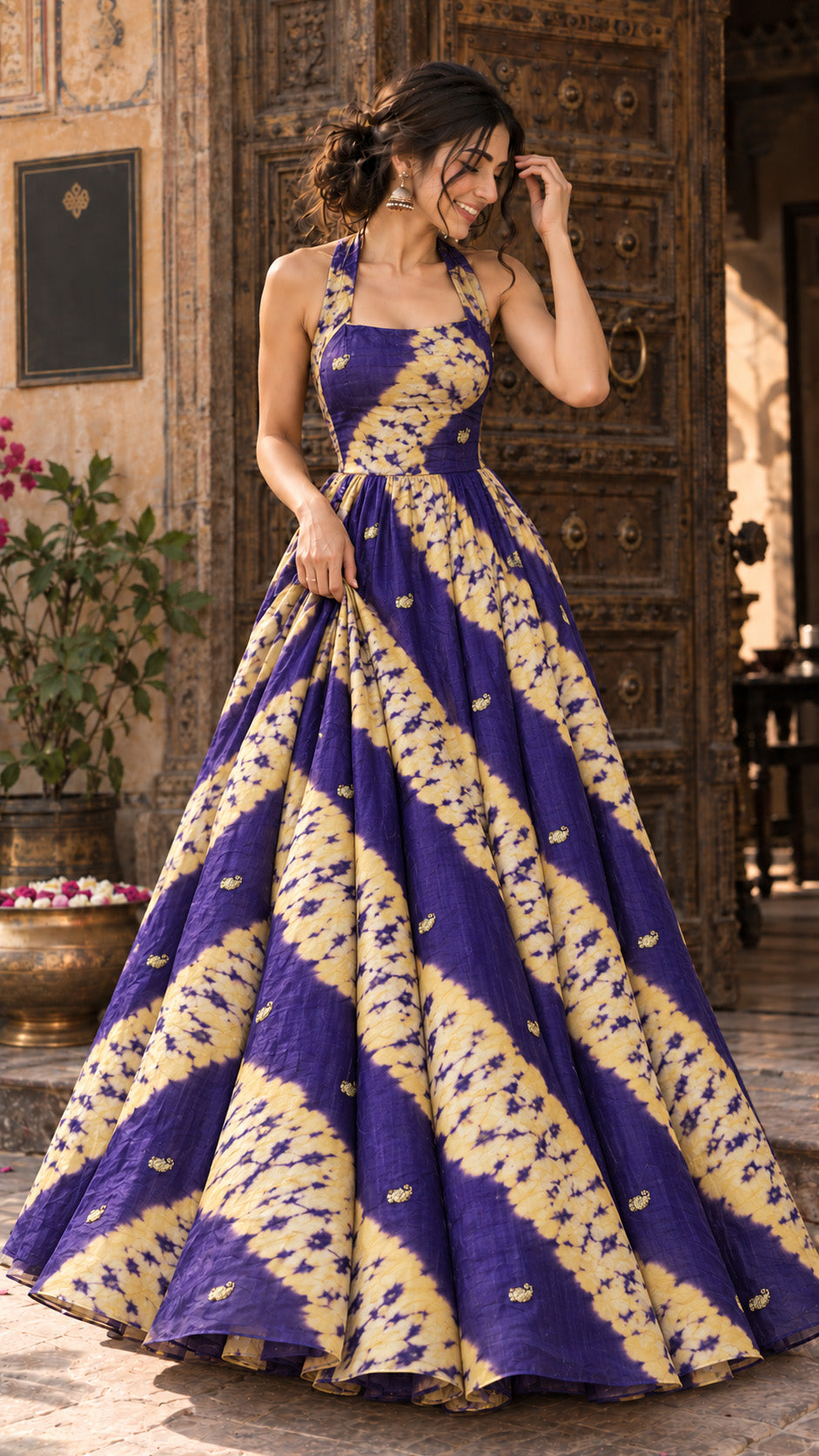 Chinya Silk Brocade Fabric