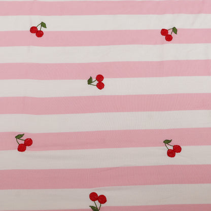 Cotton Print Embroidery Fabric