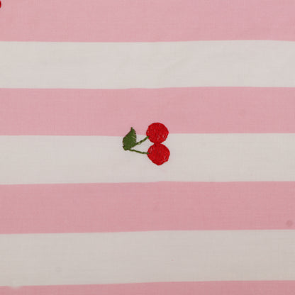 Cotton Print Embroidery Fabric