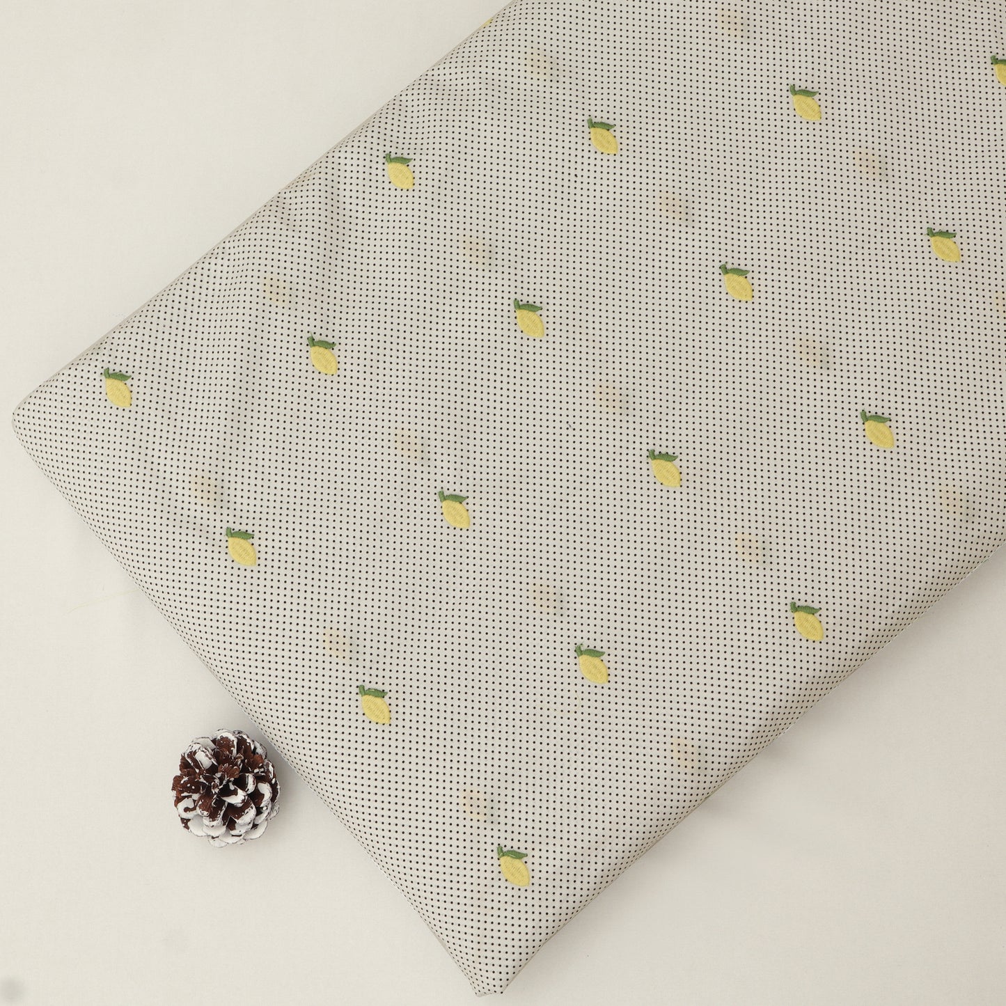Cotton Print Embroidery Fabric