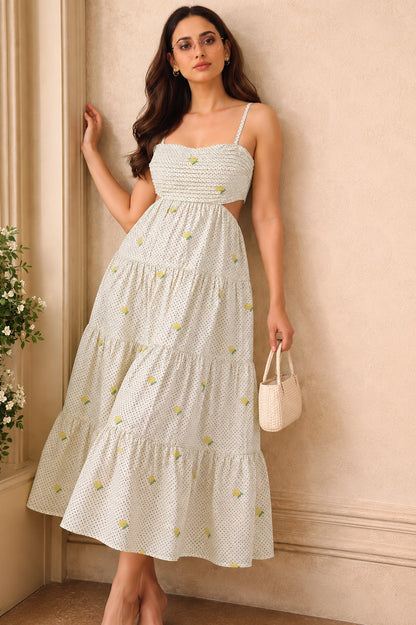 Cotton Print Embroidery Fabric