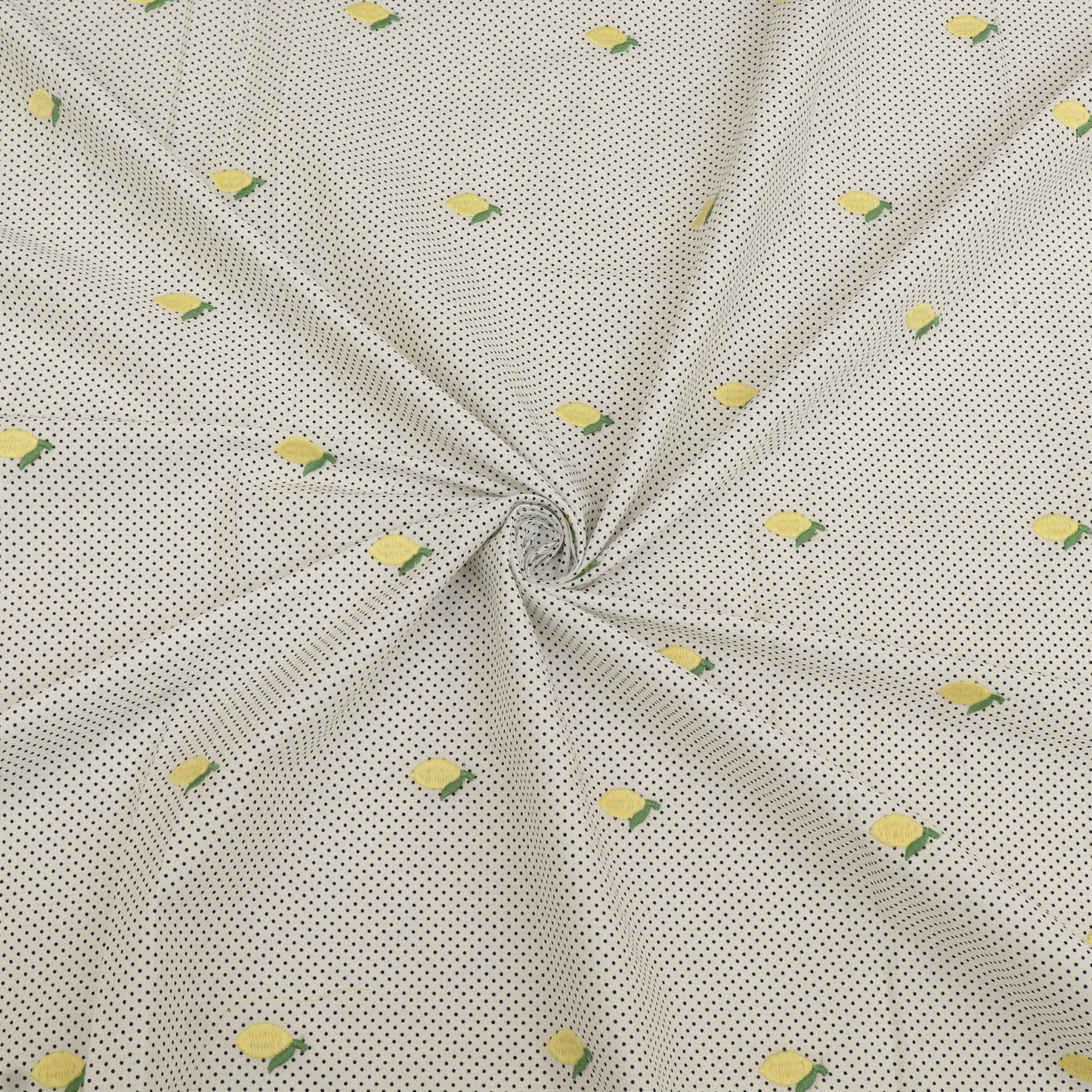 Cotton Print Embroidery Fabric