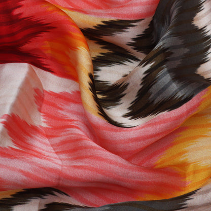 Multi-Color Modal Satin Hydra Print Fabric