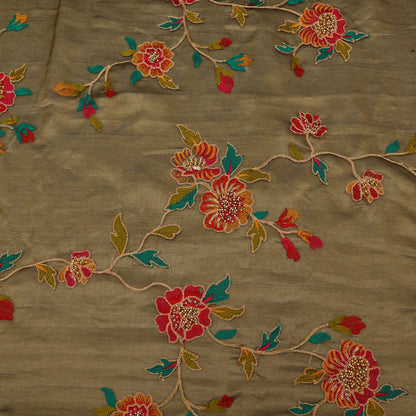 Pure Organza Tissue Embroidery Fabric