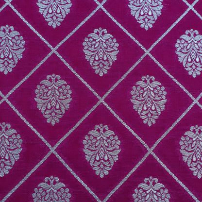 Pink Color Brocade Fabric