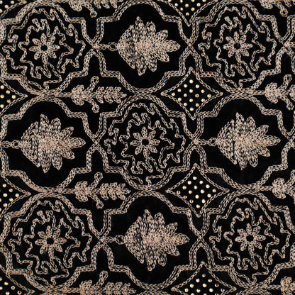 Velvet Embroidery Fabric