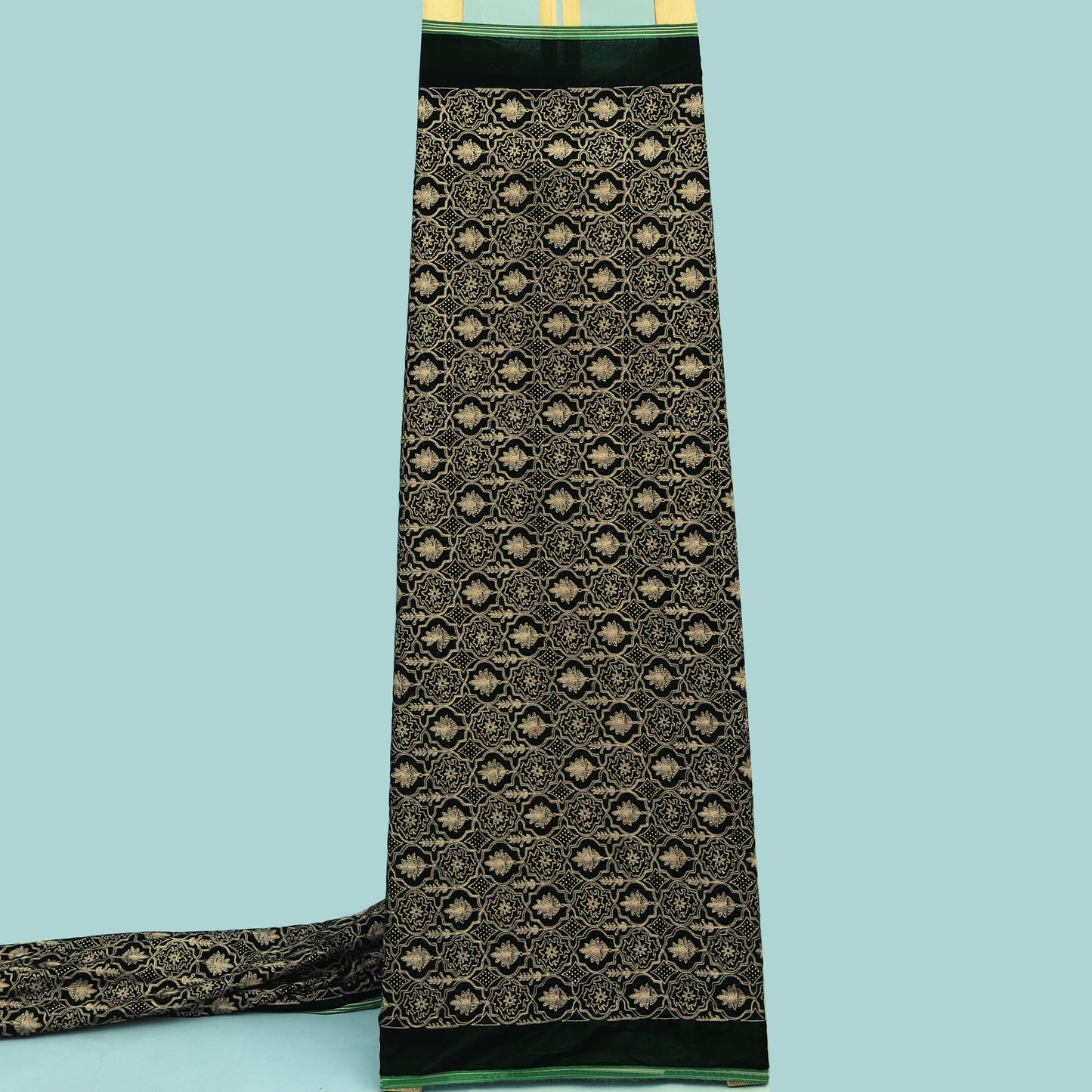 Velvet Embroidery Fabric