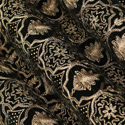 Velvet Embroidery Fabric