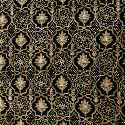 Velvet Embroidery Fabric
