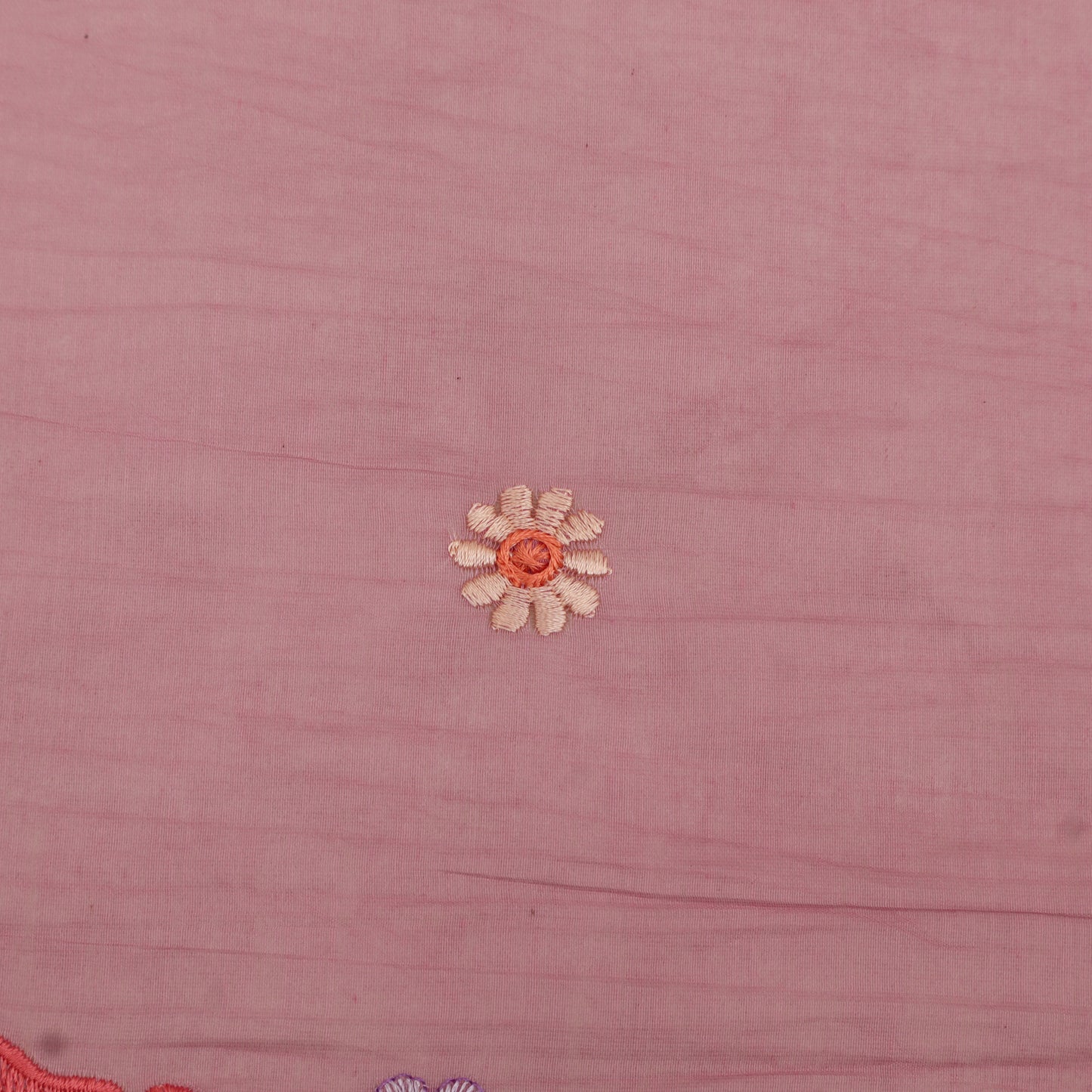 Mul Chanderi Embroidery Fabric