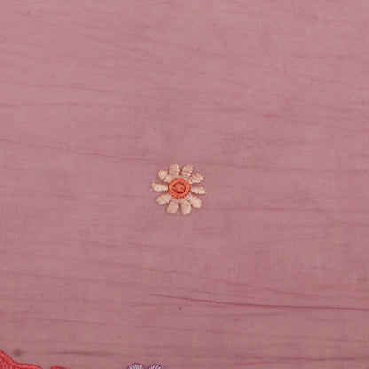 Mul Chanderi Embroidery Fabric