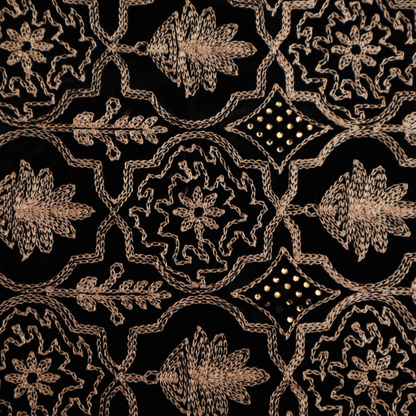 Velvet Embroidery Fabric