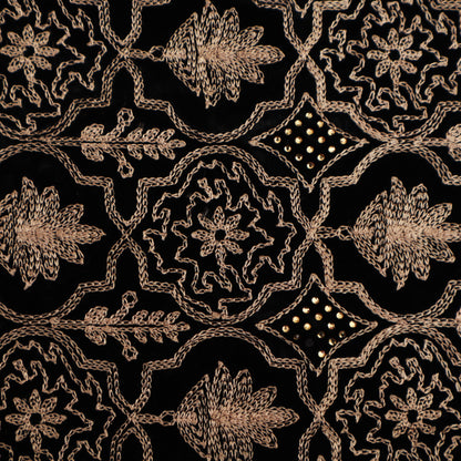 Velvet Embroidery Fabric