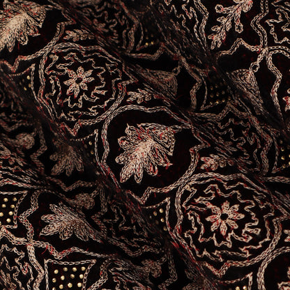 Velvet Embroidery Fabric