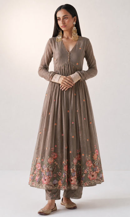 Mul Chanderi Embroidery Fabric