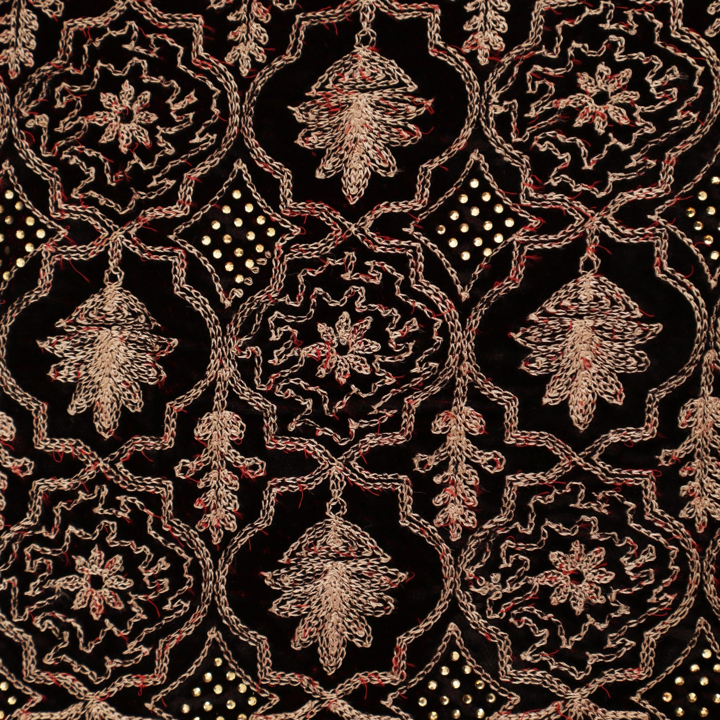 Velvet Embroidery Fabric