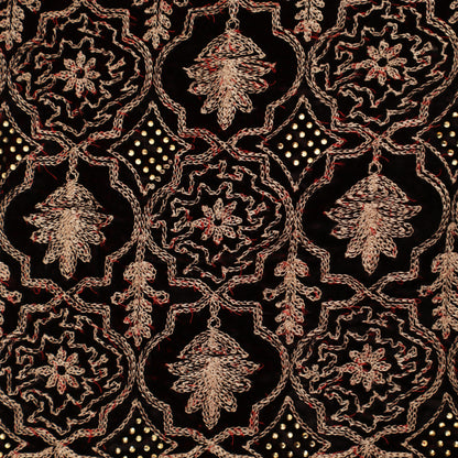 Velvet Embroidery Fabric