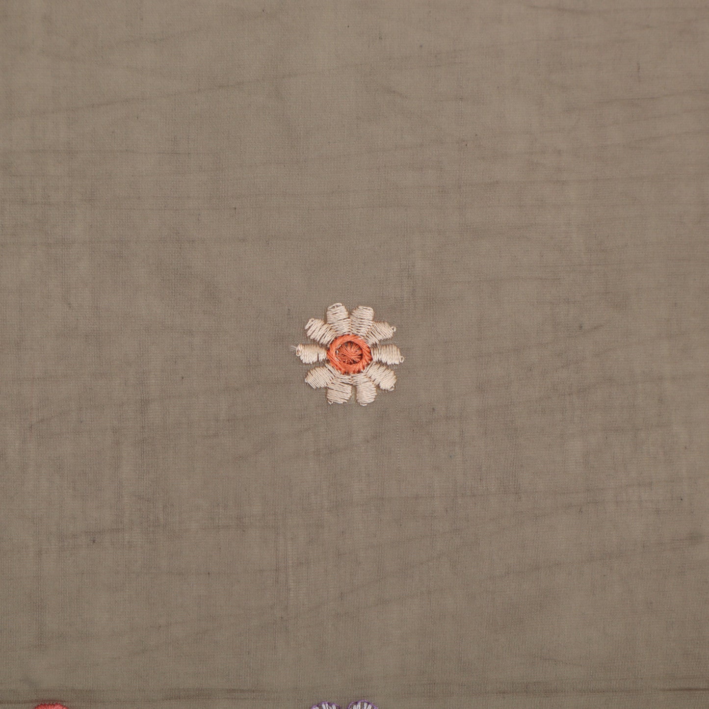 Mul Chanderi Embroidery Fabric
