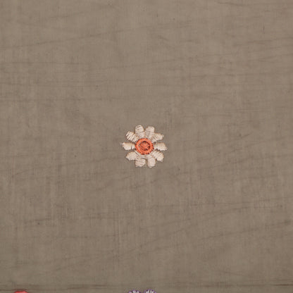 Mul Chanderi Embroidery Fabric