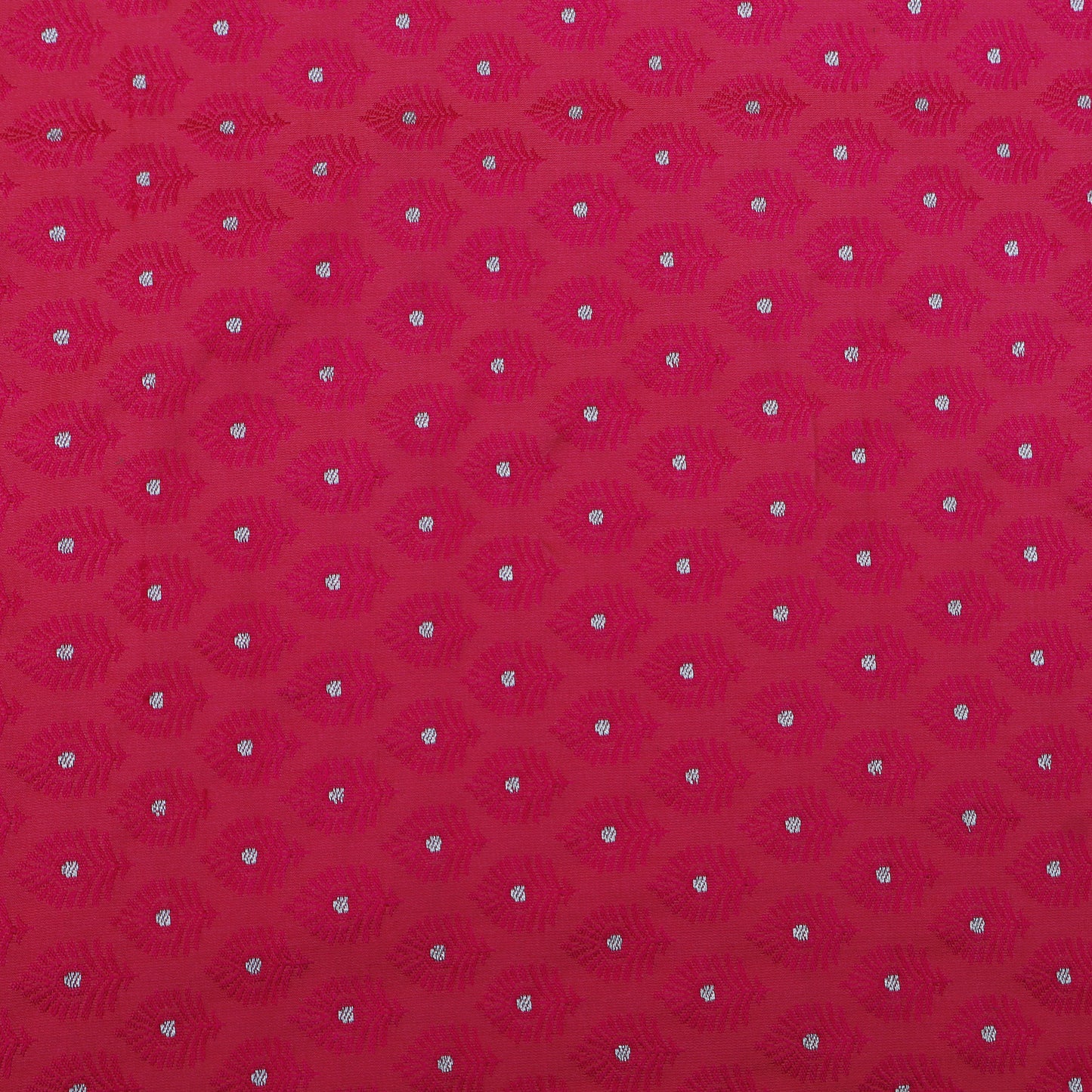 Pink Color  Brocade Fabric