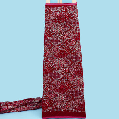 Rani Color Velvet Embroidery Fabric