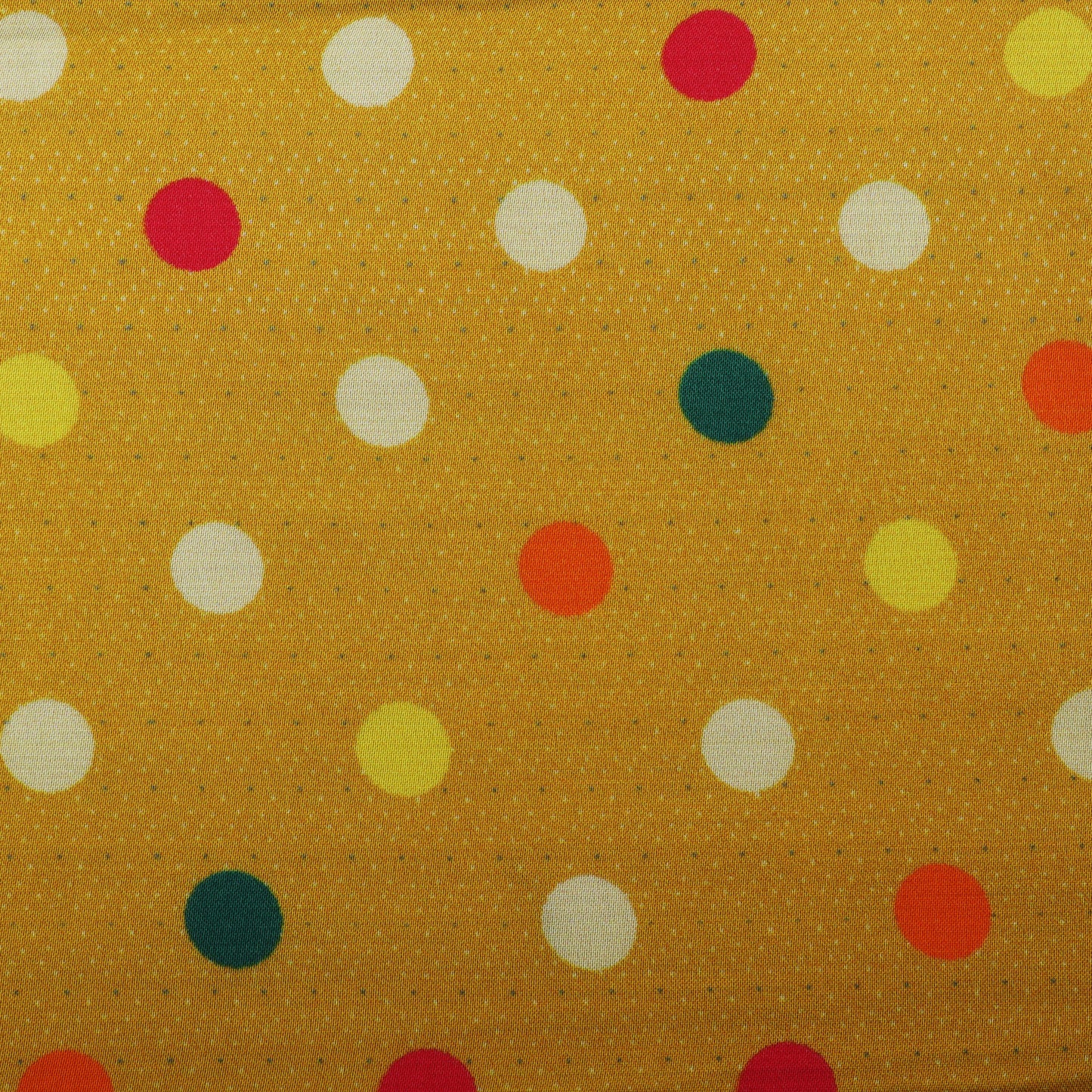 Yellow Color Modal Satin Hydra Print Fabric