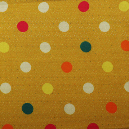 Yellow Color Modal Satin Hydra Print Fabric