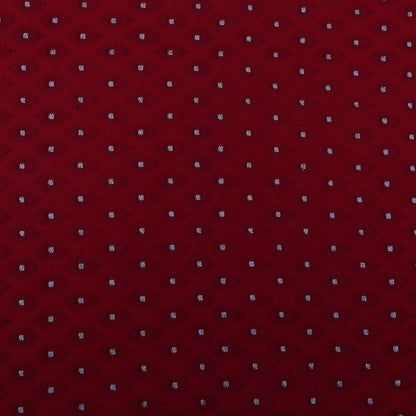 Maroon Color  Brocade Fabric
