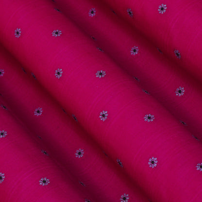 Rani Color Katan Meena Brocade Fabric