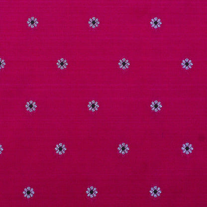 Rani Color Katan Meena Brocade Fabric