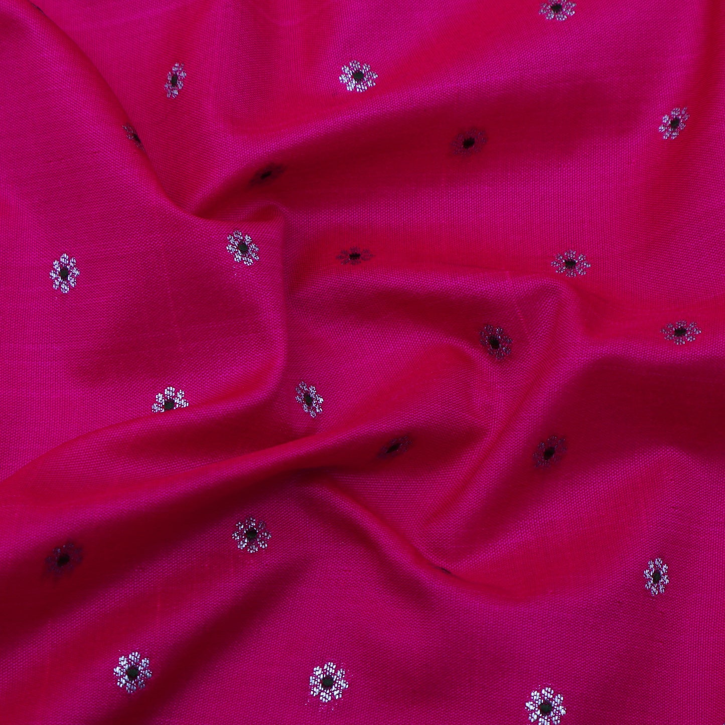 Rani Color Katan Meena Brocade Fabric