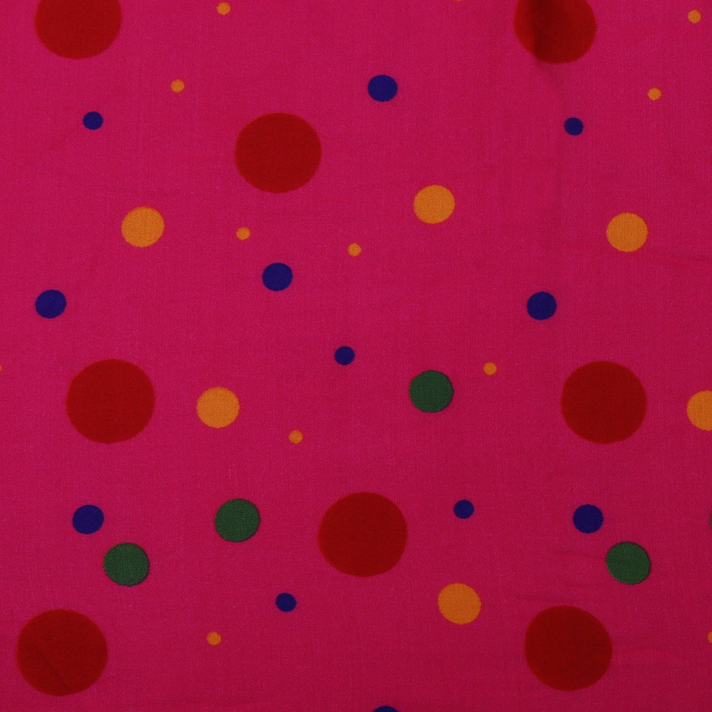 Pink Color Modal Satin Hydra Print Fabric