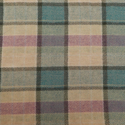 Multicolor Pashmina Check Fabric (Cut Pices 2Mtr)