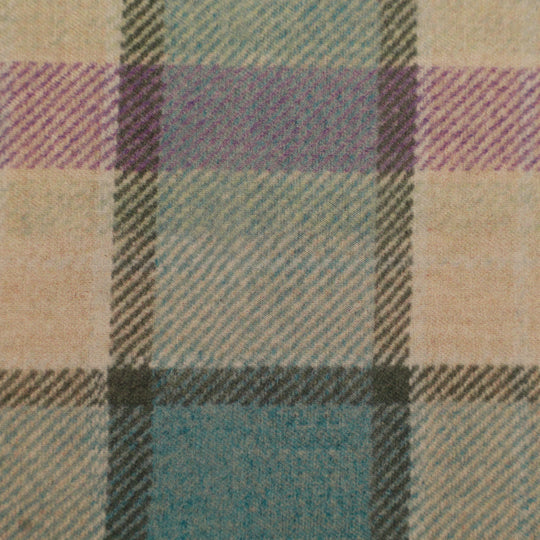 Multicolor Pashmina Check Fabric (Cut Pices 2Mtr)