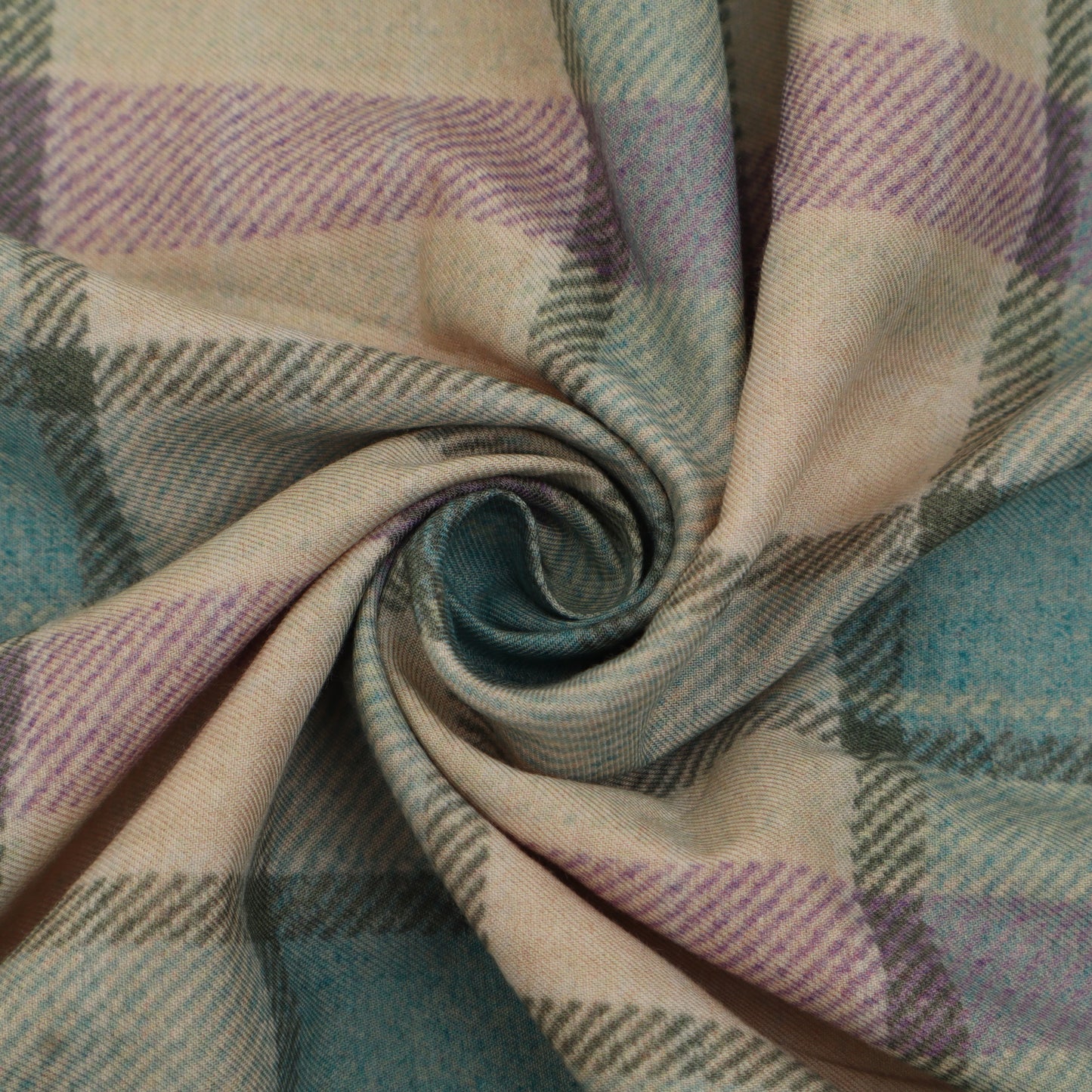 Multicolor Pashmina Check Fabric