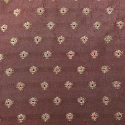 Onion Color Brocade Fabric