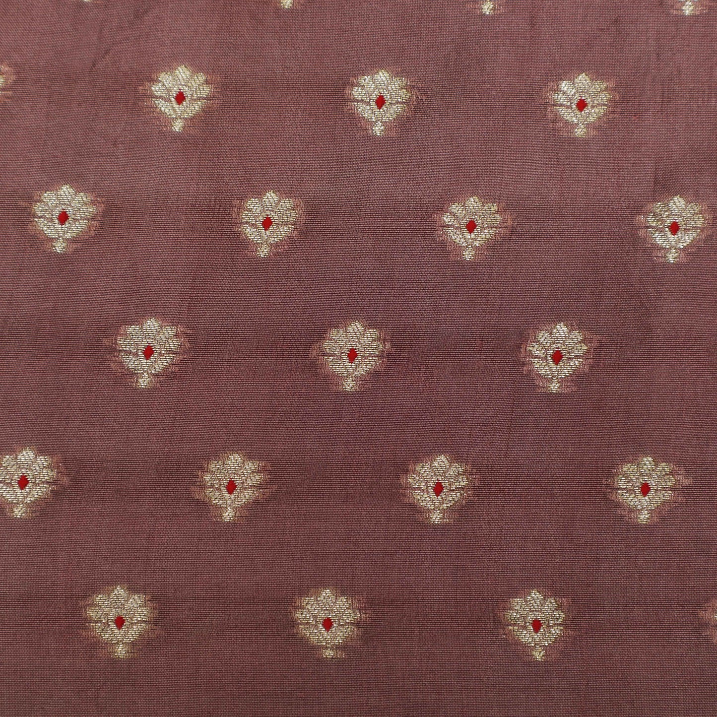 Onion Color Brocade Fabric