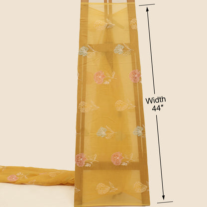 Chanderi Embroidery Fabric