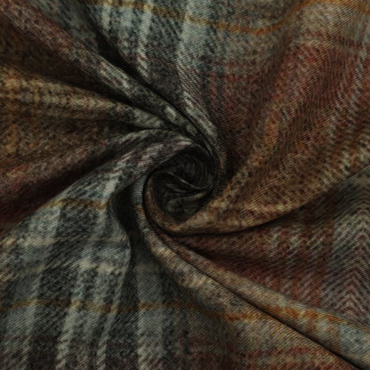 Multicolor Pashmina Check Fabric