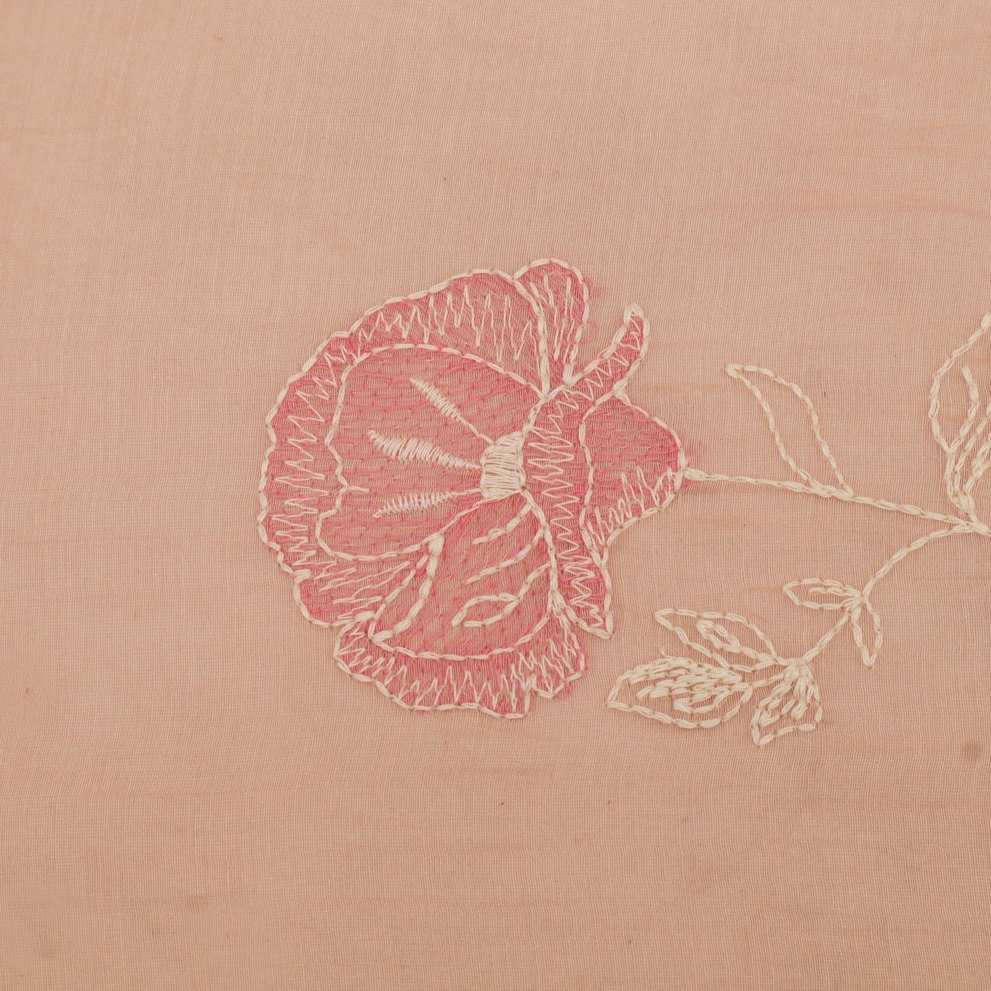 Chanderi Embroidery Fabric