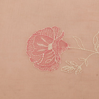 Chanderi Embroidery Fabric