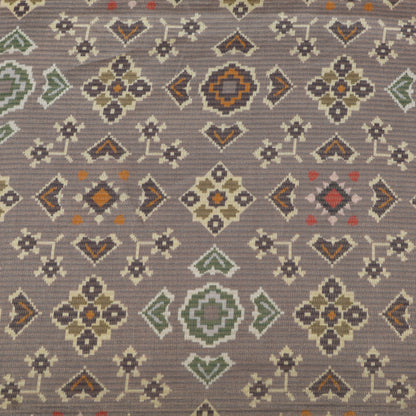 Katan Dupion Tissue Print Fabric