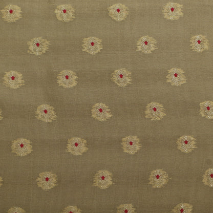 Cream Color Brocade Fabric