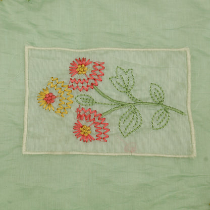 Mul Chanderi Embroidery Fabric