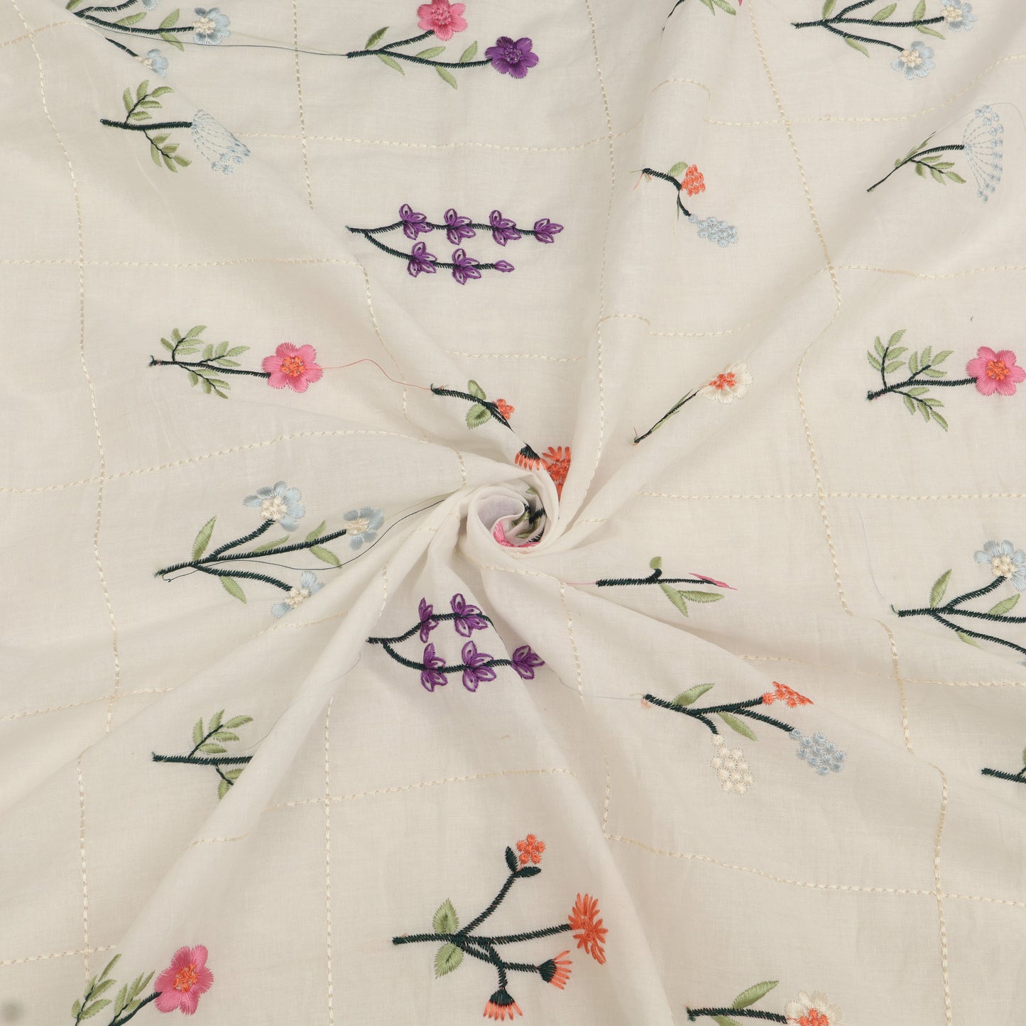 Cotton Embroidery Fabric
