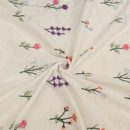 Cotton Embroidery Fabric